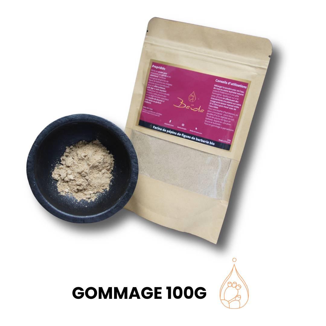 Coffret cadeau Sérum et gommage figue de barbarie - Baïda Skincare, emballage